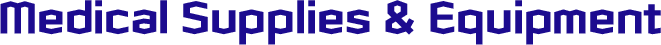 Medical Supplies & Equipment